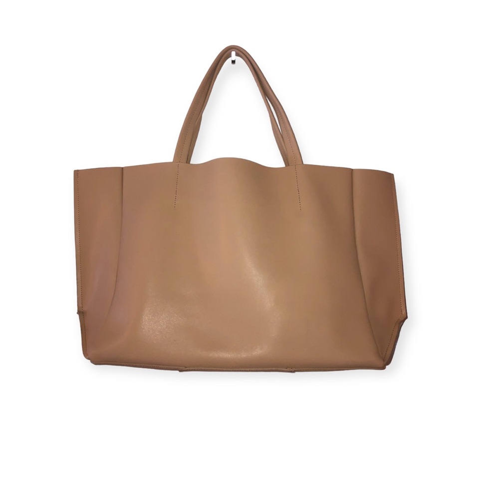 KC Jagger blush pink leather tote